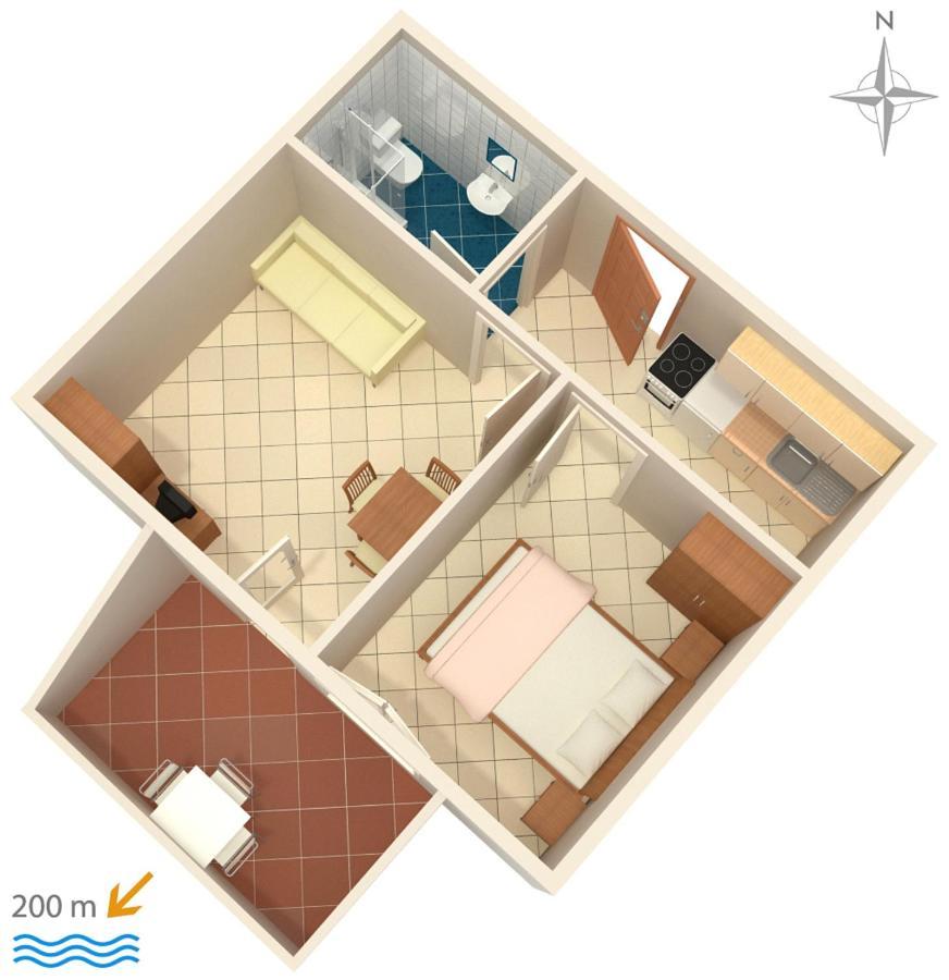 Apartments With A Parking Space Potocnica, Pag - 4096 Stara Novalja Esterno foto